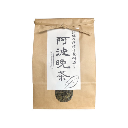 伝統樽漬け発酵茶 阿波晩茶 200g